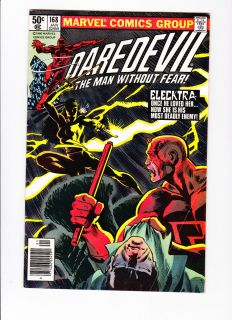 Daredevil 168 1st App of Elektra Frank Miller Art