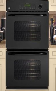 NEW! GE 27 BLACK DOUBLE ELECTRIC OVEN JKP35DPBB