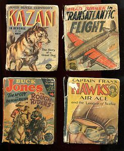  Little Books Kazan Brad Turner Buck Jones Captain Frank Hawks Air Ace
