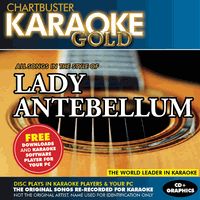 Lady Antebellum (CD+G/ +G) Chartbuster Karaoke Gold #13044