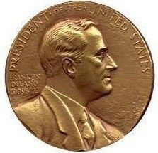 Franklin D Roosevelt US Mint Presidential Medal