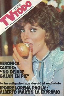 Carolina of Monaco and Guillermo Vilas 1982 Magazine