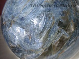 siaz kyanite sphere rare gemstone crystal ball 2 4 d