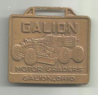 Pre Owned Brass Fob Galion Motor Graders Galion Ohio