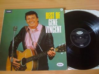 Gene Vincent Best of UK Capitol Black LP 1961 T20957