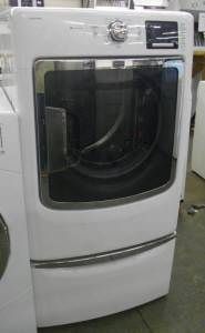 Maxima Gas Dryer Ecoconserve Series White with Free Pedestal