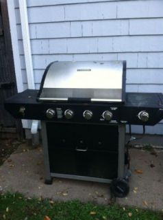Stainless Steel Brinkman Outdoor Gas Grill