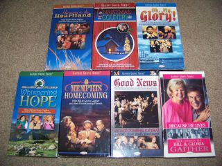 Gaither Gospel Series 2000 VHS Collection Bill Gloria Gaither