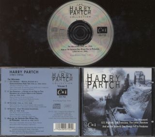 HARRY PARTCH   HARRY PARTCH COLLECTION VOL. 2   FREE JAZZ CD