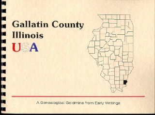 IL Gallatin County Illinois Shawneetown Omaha Ridgway Goodspeed