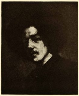  Abbott McNeill Whistler Portrait Oil Painting Art Charles Freer