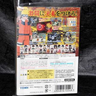 Naruto Gekitou Ninja Taisen 4 Nintendo GameCube Japan Anime Manga