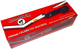 Gambler Cigarettes Maker Rolling Making Tobacco Injector Machine 100S