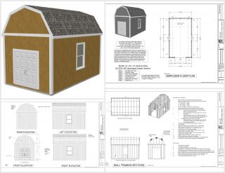 over 100 different garage and barn plans all on one dvd