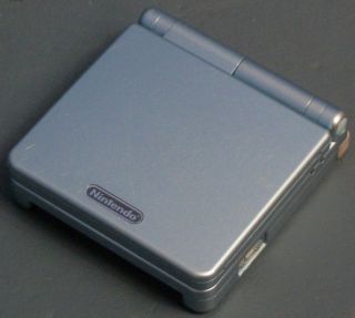 Nintendo Game Boy Advance SP Pearl Blue Version Accessories Game
