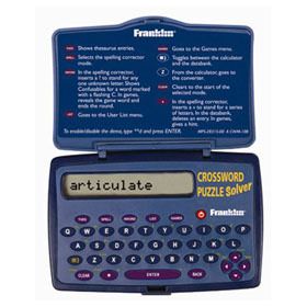 Franklin CWM108 Electronic Thesaurus Crossword Puzzle Solver