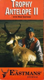 Trophy Antelope II VHS Big Game Sport Hunting Eastman