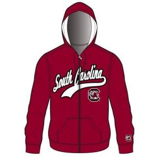 South Carolina Gamecocks Mens Zip Up Hooded Jacket Sweatshirt