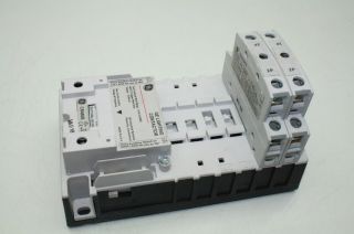 GE lighting contactor. See photos for ratings. This has some light