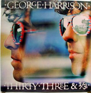 george harrison thirty three 1 3 label dark horse format 33 rpm 12 lp