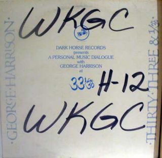 George Harrison A Personal Music Dialogue LP Pro 649