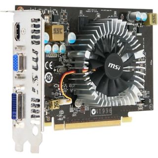 MSI GeForce GT 240 Graphics Card nVIDIA GT 240 550 MHz   512 MB DDR5