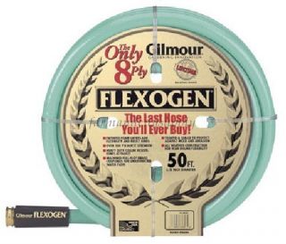 Gilmour 1034050 Flexogen Flexible Garden Hose 3 4X50 Glossy Heat