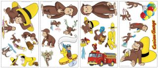 Curious George Wall Decor Border Applique Large Mural