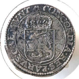 1672 ducat 873 silver west friesland netherlands