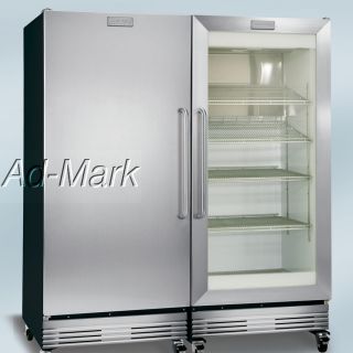 FRIGIDAIRE COMMERCIAL 39 CUFT REFRIGERATOR FREEZER COMBO FCRS201RFB