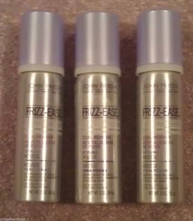 New Lot 3 John Frieda Frizz Ease Curl Reviver Hair Styling Mousse