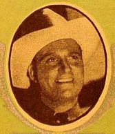 1930s Gene Autry Movie Lt Green Matchcover