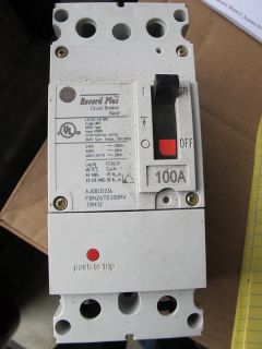 GE General Electric FBN26TE100RV Circuit Breaker