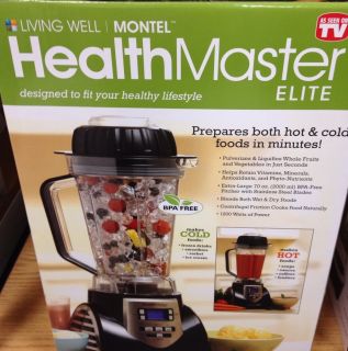  HealthMaster Elite Fruit & Vegetable Juicer 1200 Watts Montel Blender