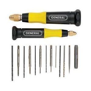  General Tools 75814 4 in 1 Pin Vise Set 14pc