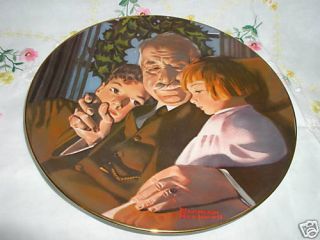  Norman Rockwell "Joy of Christmas" Plate