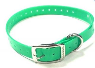 Green Dayglo Replacement Collar for The Garmin Astro DC 40 Tracking