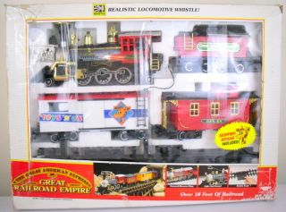  Great American Express Toy R US Train Set w Geoffrey Car RARE