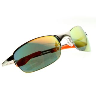 Loop Full Metal Semi Rimless Oval Sports Frame Xloops Sunglasses
