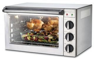 Convection bake, roast, bake, rotisserie and broil functions