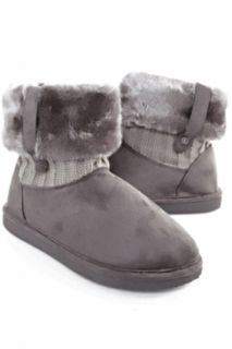DbDk Ankle Calf Boot Women Gray Furry Boots Fumi 3