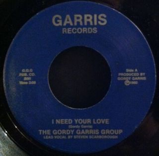 Gordy Garris Lady Train I Need Your Love 45 PRIVATE MI Hard Rock Frost