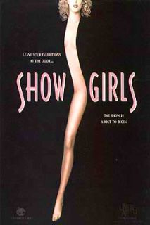 Showgirls 27x40 Movie Poster Gina Gershon E Berkley