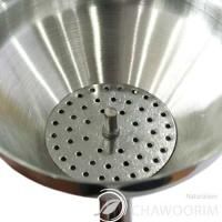 Stainless Steel Funnel with Detachable Strainer