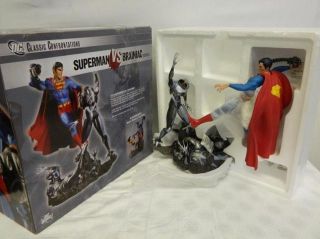 DC Direct Classic Confrontations Superman vs. Brainiac Statue Limited