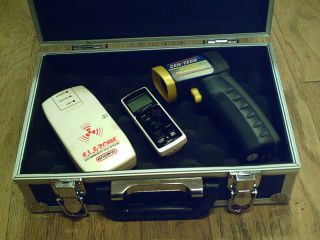 Ghost Hunting Kit EMF Meter IR Thermometer EVP Voice Recorder