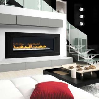 Napoleon LHD502 Linear Gas Fireplace Modern 50 Glass See thru Two