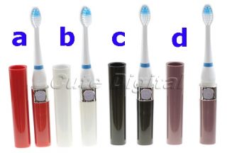 Pocket Slim Sonic Vibrating Travel Fashionable Toothbrush