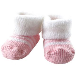 Luvable Friends Boxed Fuzzy Cuff Socks NB 0 3