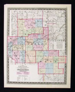   County Map Phelps Pulaski Dent Maries Salem Rolla Gasconade River